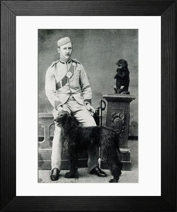 Framed Print : Lieutenant, later Major-General L C Dunsterville Framed Print : Lieutenant, later Major-General L C Dunsterville