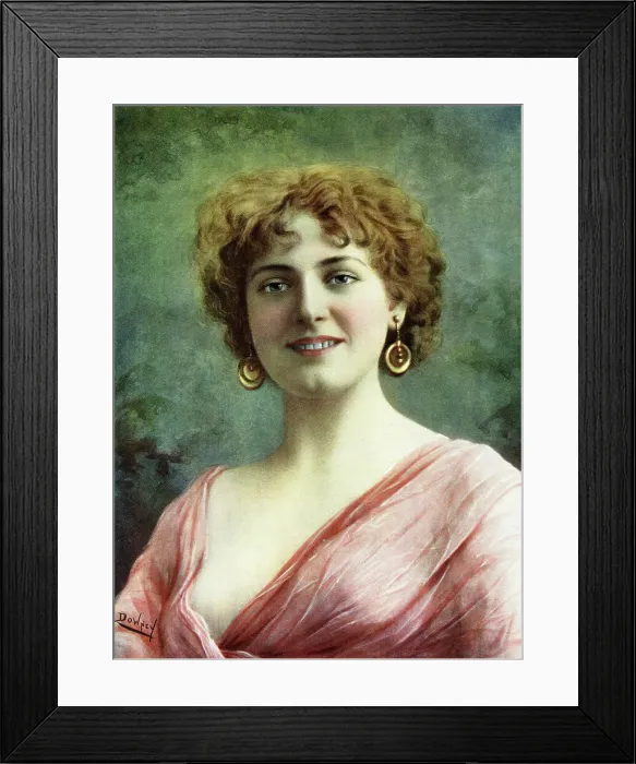 Framed Print : Ruth Vincent, singer in Gilbert and Sullivan operettas Framed Print : Ruth Vincent, singer in Gilbert and Sullivan operettas