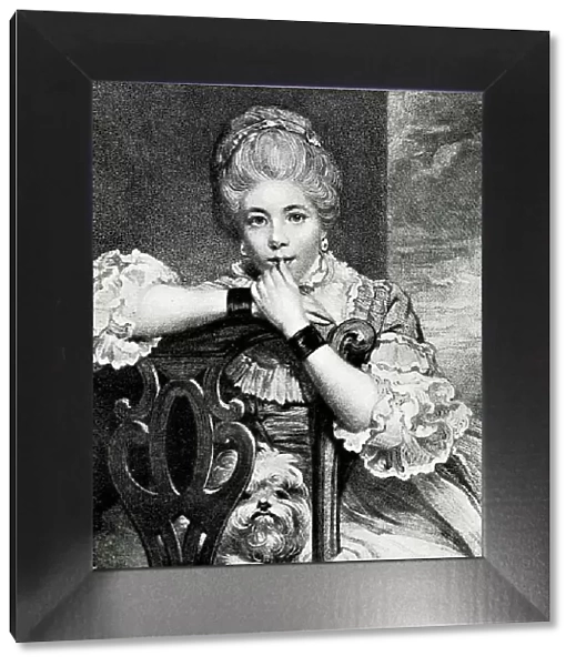 Frances Abington, English actress, as Miss Prue
