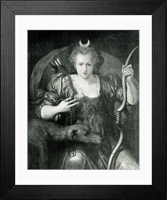 Framed Print : Queen Elizabeth I as Diana the Huntress by Cornelis Vroom Framed Print : Queen Elizabeth I as Diana the Huntress by Cornelis Vroom