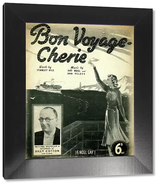 Music cover, Bon Voyage Cherie, Billy Cotton Band