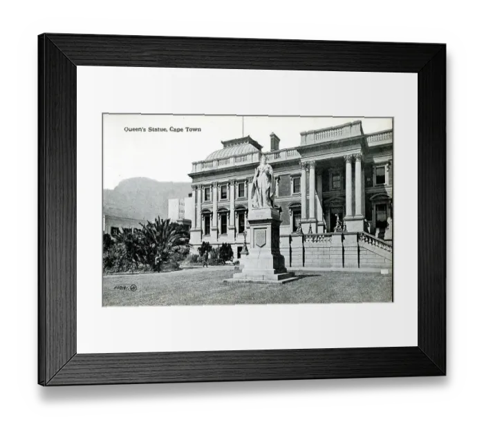 Framed Print : Statue of Queen Victoria, Cape Town, South Africa Framed Print : Statue of Queen Victoria, Cape Town, South Africa