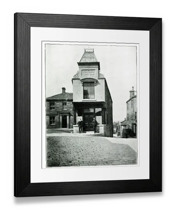 Framed Print : The Bronte Society Museum, Haworth, Yorkshire Framed Print : The Bronte Society Museum, Haworth, Yorkshire