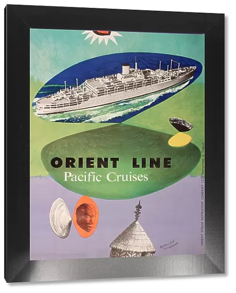 Poster, Orient Line Pacific Cruises