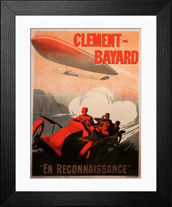 Framed Print : Poster, Clement-Bayard Framed Print : Poster, Clement-Bayard