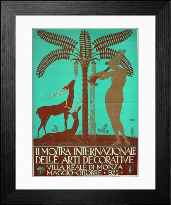 Framed Print : Poster, International Exhibition of Decorative Arts Framed Print : Poster, International Exhibition of Decorative Arts