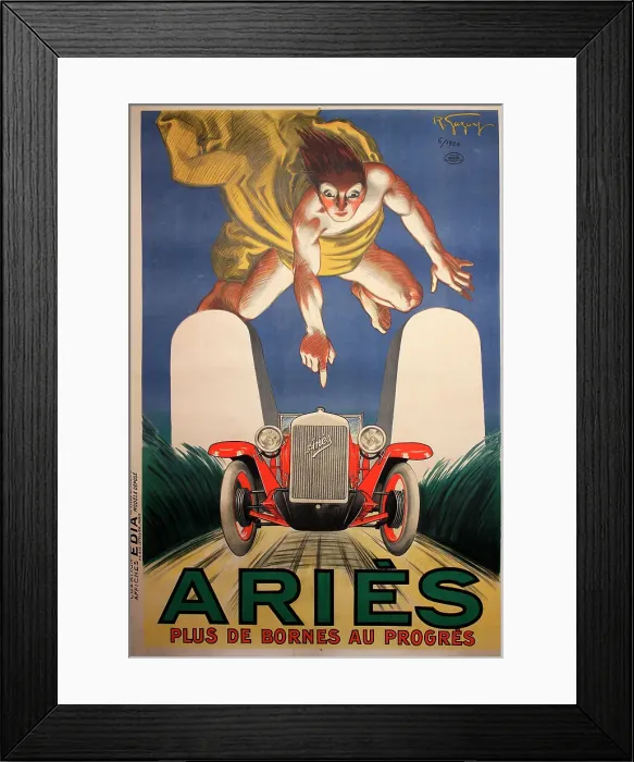 Framed Print : Poster, Aries cars Framed Print : Poster, Aries cars