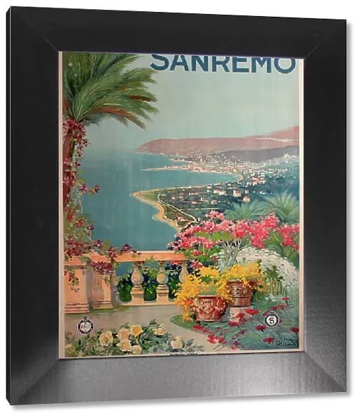 Poster, Sanremo, Italy