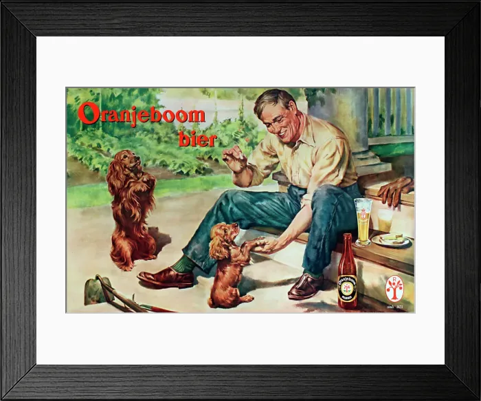 Framed Print : Poster, Oranjeboom Beer Framed Print : Poster, Oranjeboom Beer
