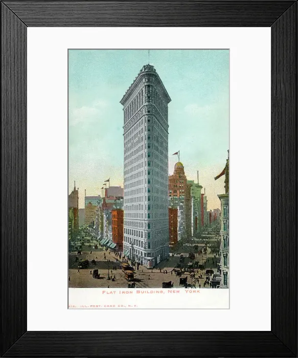 Framed Print : Flatiron Building, Broadway and Fifth Avenue, New York, USA Framed Print : Flatiron Building, Broadway and Fifth Avenue, New York, USA