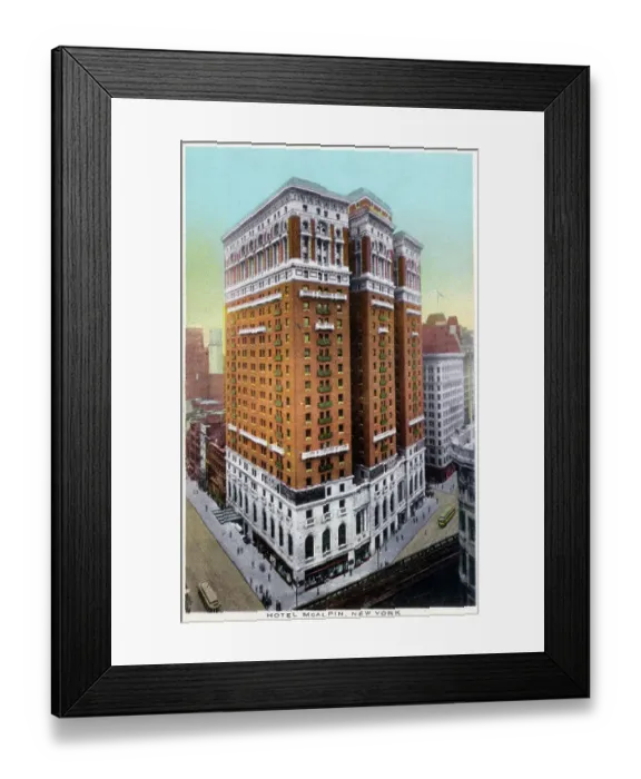 Framed Print : Hotel McAlpin, New York City, USA Framed Print : Hotel McAlpin, New York City, USA