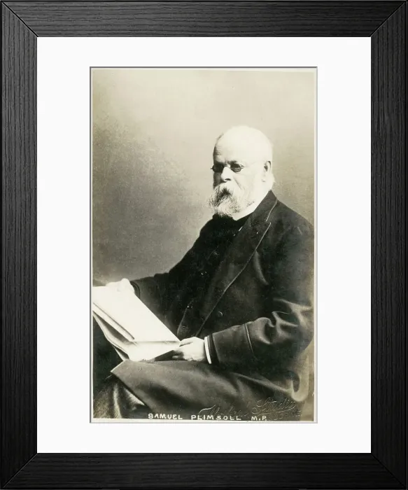 Framed Print : Samuel Plimsoll MP Framed Print : Samuel Plimsoll MP