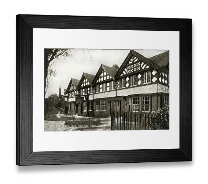 Framed Print : The Lever Free Library, Port Sunlight, Wirral, Merseyside Framed Print : The Lever Free Library, Port Sunlight, Wirral, Merseyside