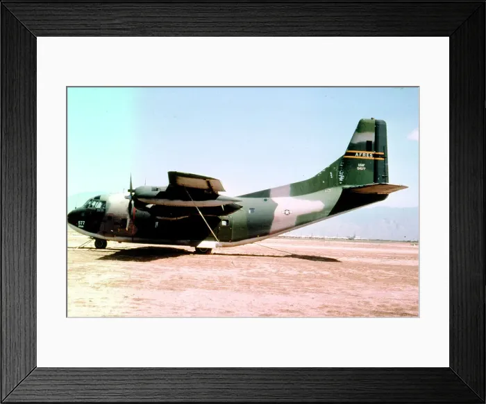 Framed Print : Fairchild UC-123K Provider 55-4577 Framed Print : Fairchild UC-123K Provider 55-4577