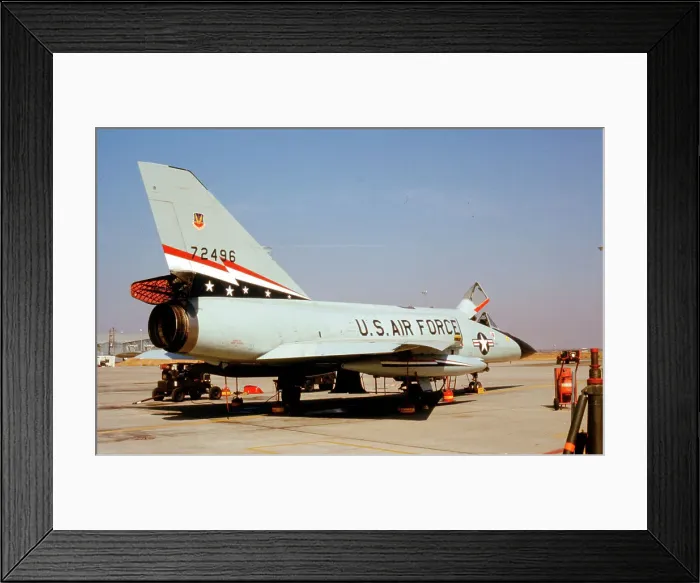 Framed Print : Convair F-106A Delta Dart 57-2496 Framed Print : Convair F-106A Delta Dart 57-2496