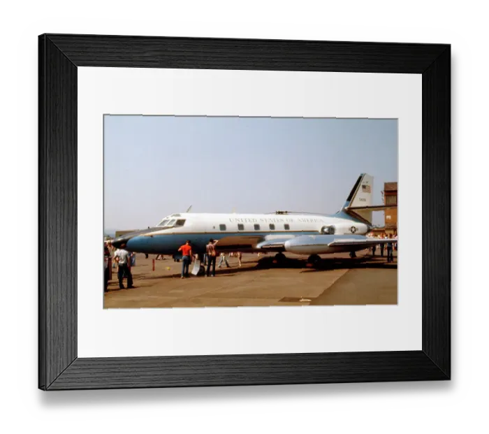 Framed Print : Lockheed VC-140B Jetstar 62-4201 Framed Print : Lockheed VC-140B Jetstar 62-4201