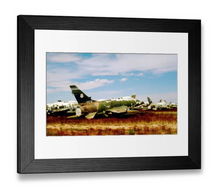 Framed Print : North American F-100D Super Sabre 55-3758 Framed Print : North American F-100D Super Sabre 55-3758