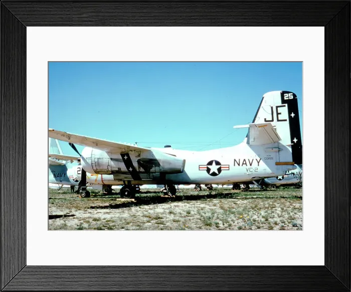 Framed Print : Grumman TS-2A Tracker 133155 Framed Print : Grumman TS-2A Tracker 133155