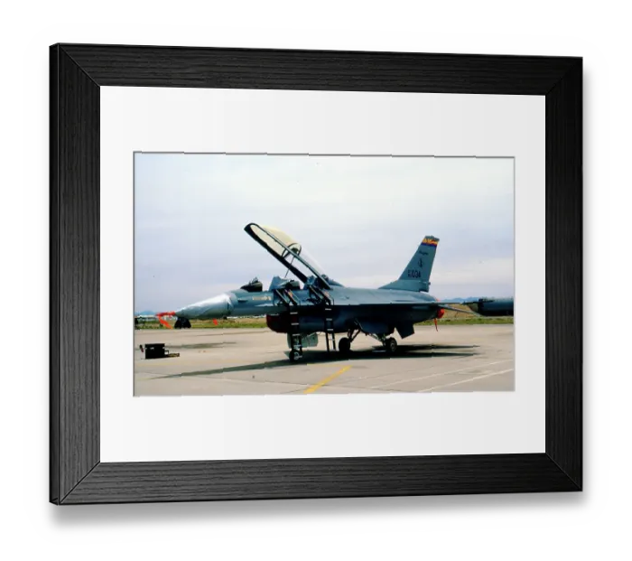 Framed Print : General Dynamics F-16B Fighting Falcon 82-1034 Framed Print : General Dynamics F-16B Fighting Falcon 82-1034