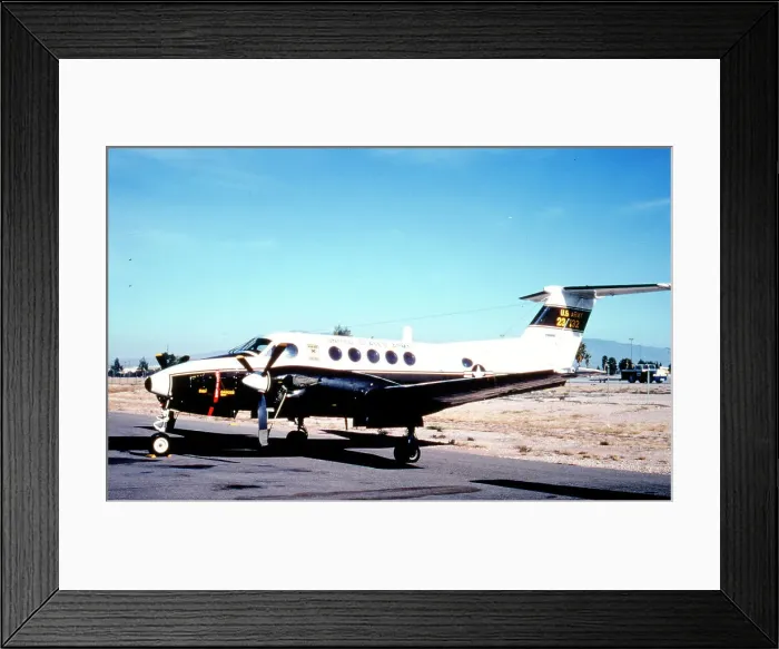Framed Print : Beechcraft C-12C Huron 78-23132 Framed Print : Beechcraft C-12C Huron 78-23132