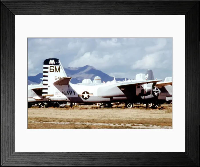 Framed Print : Grumman US-2B Tracker 136465 Framed Print : Grumman US-2B Tracker 136465