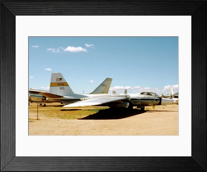 Framed Print : General Dynamics WB-57F NASA 925