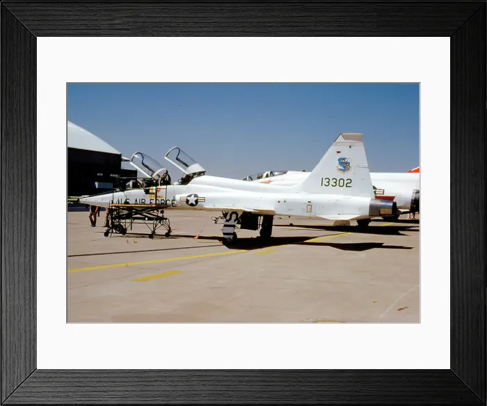 Framed Print : Northrop T-38A-55-NO Talon 64-13302 Framed Print : Northrop T-38A-55-NO Talon 64-13302