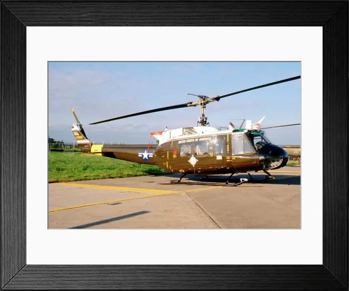 Framed Print : Bell UH-1H Iroquois O-15605 Framed Print : Bell UH-1H Iroquois O-15605