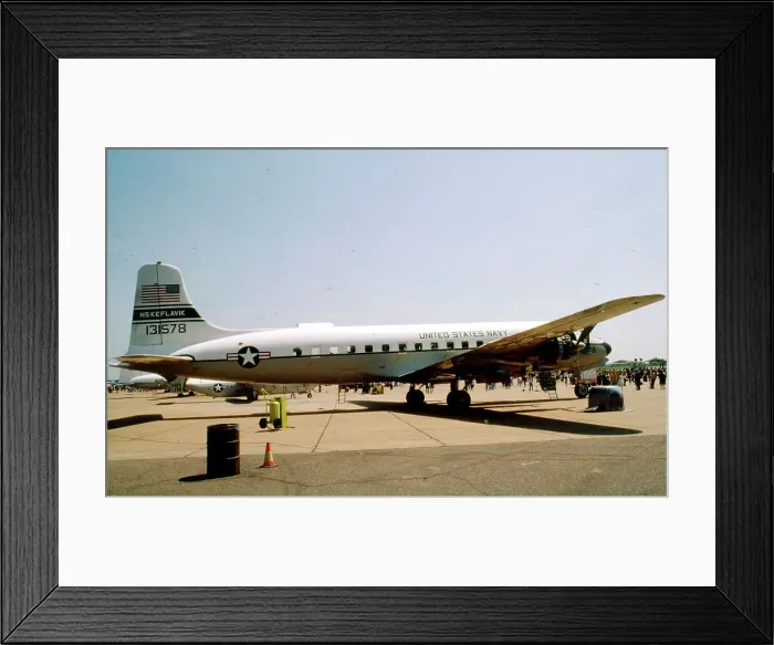 Framed Print : Douglas C-118B Liftmaster 131578 Framed Print : Douglas C-118B Liftmaster 131578