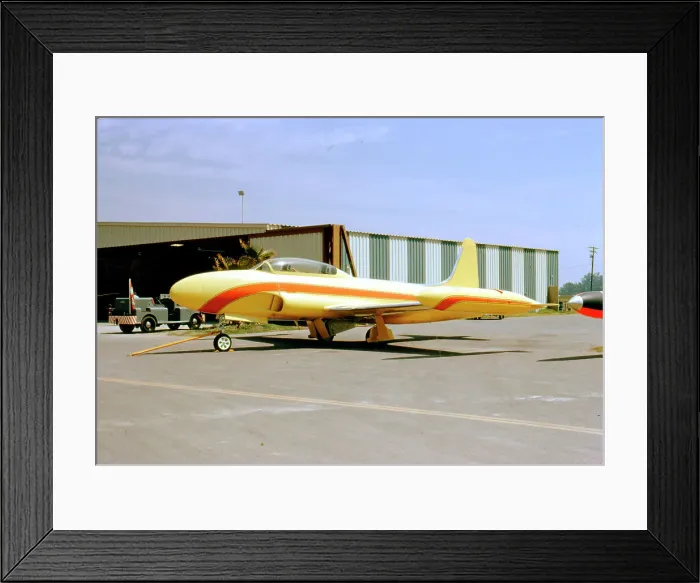 Framed Print : Lockheed T-33A