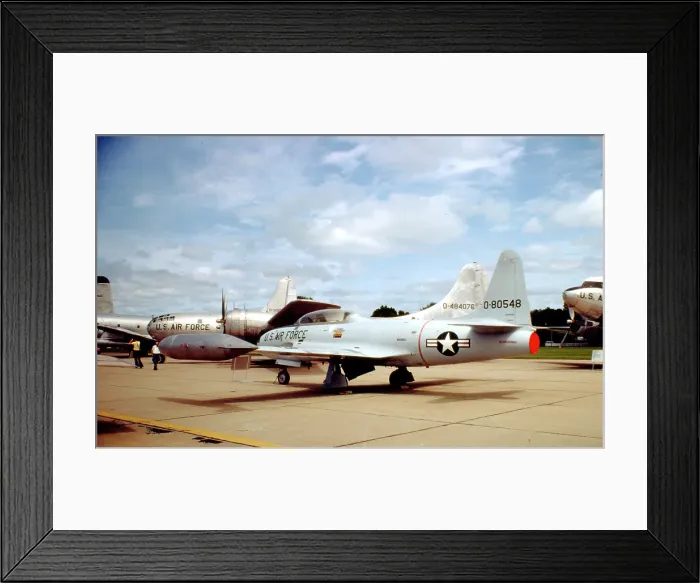 Framed Print : Lockheed T-33A-5-LO O-80548 Framed Print : Lockheed T-33A-5-LO O-80548