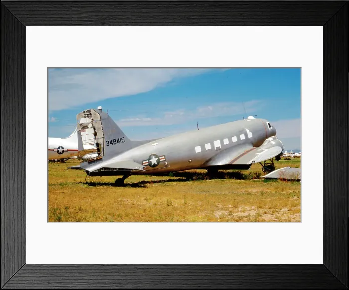 Framed Print : Douglas C-47B-1-DK 348415 Framed Print : Douglas C-47B-1-DK 348415