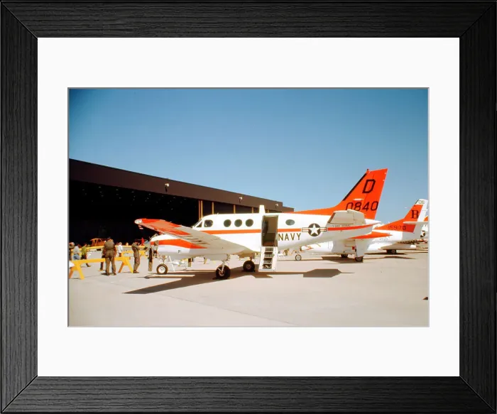 Framed Print : Beechcraft T-44A Pegasus 160840 Framed Print : Beechcraft T-44A Pegasus 160840