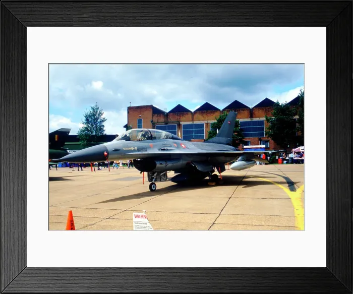 Framed Print : General Dynamics F-16B Fighting Falcon ET-614 Framed Print : General Dynamics F-16B Fighting Falcon ET-614