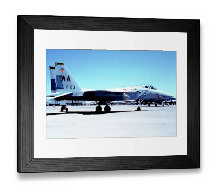 Framed Print : McDonnell Douglas F-15A Eagle 76-0120 Framed Print : McDonnell Douglas F-15A Eagle 76-0120