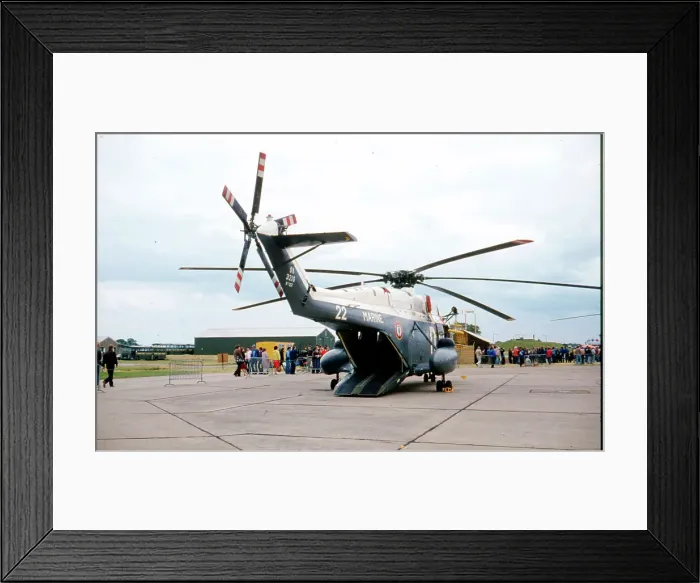 Framed Print : Aerospatiale SA. 321G Super Frelon 22 Framed Print : Aerospatiale SA. 321G Super Frelon 22