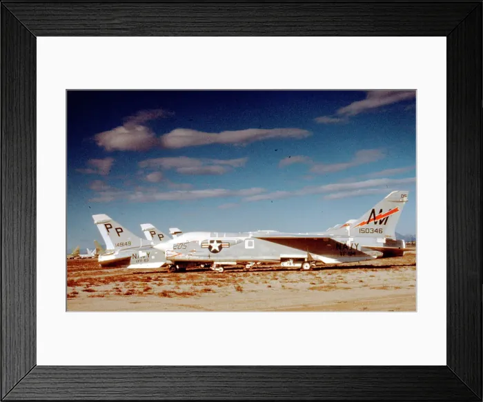 Framed Print : Vought F-8D Crusader 147042 Framed Print : Vought F-8D Crusader 147042