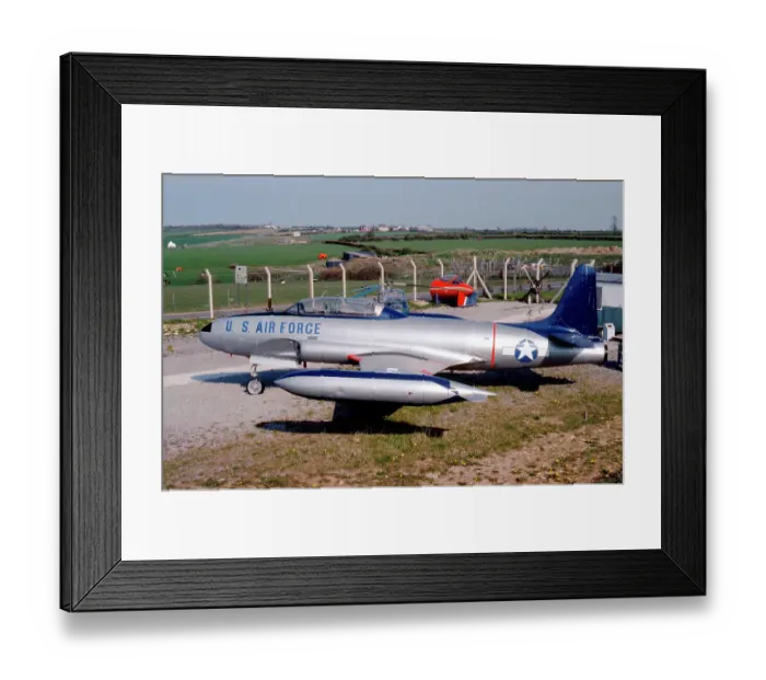 Framed Print : Lockheed T-33A Shooting Star 52-9963 Framed Print : Lockheed T-33A Shooting Star 52-9963