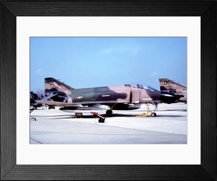 Framed Print : McDonnell F-4D Phantom 66-7549 Framed Print : McDonnell F-4D Phantom 66-7549
