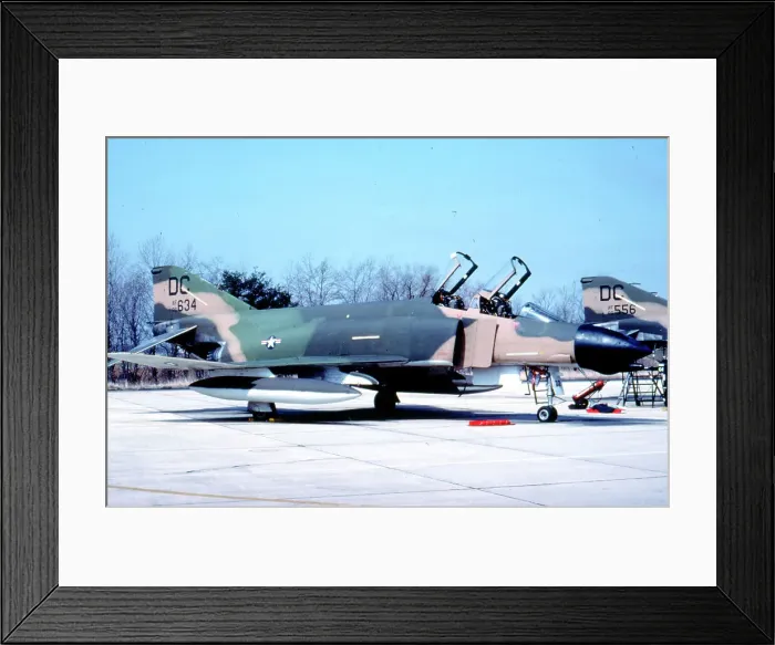 Framed Print : McDonnell F-4D Phantom 66-7634 Framed Print : McDonnell F-4D Phantom 66-7634