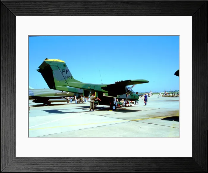 Framed Print : North American Rockwell OV-10A Bronco 67-14605 Framed Print : North American Rockwell OV-10A Bronco 67-14605