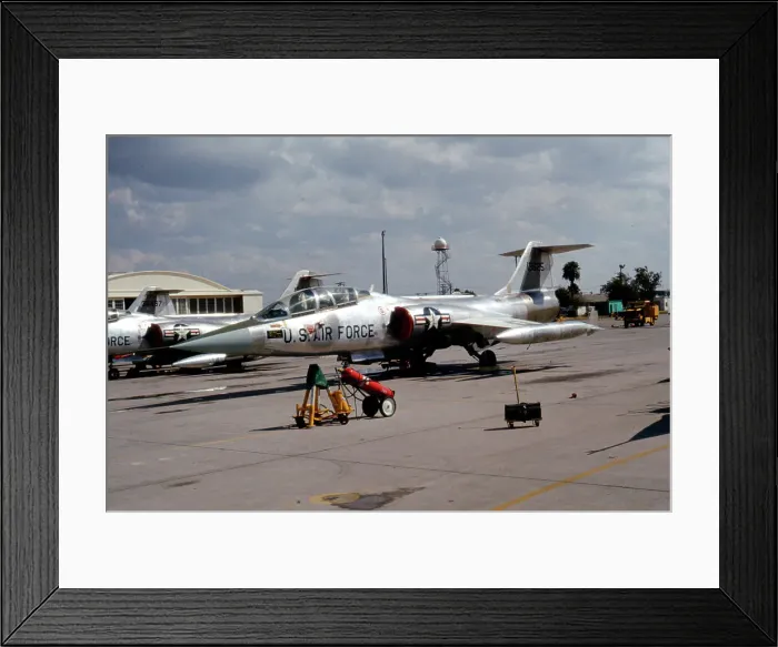 Framed Print : Lockheed TF-104G Starfighter 66-13625 Framed Print : Lockheed TF-104G Starfighter 66-13625