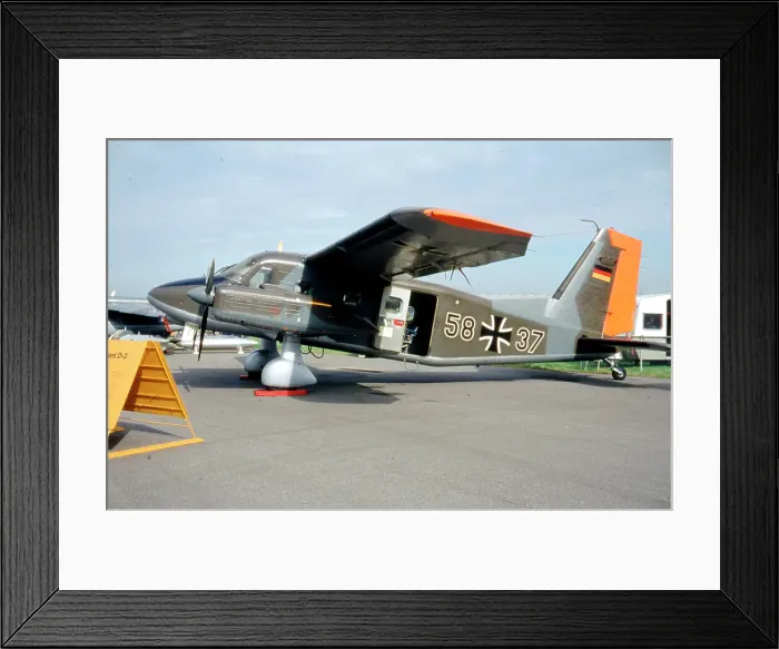 Framed Print : Dornier Do 28D-2 Skyservant 58+37 Framed Print : Dornier Do 28D-2 Skyservant 58+37