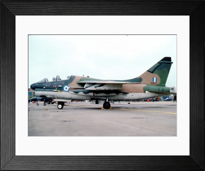 Framed Print : Ling-Temco-Vought TA-7H Corsair II 161222 Framed Print : Ling-Temco-Vought TA-7H Corsair II 161222
