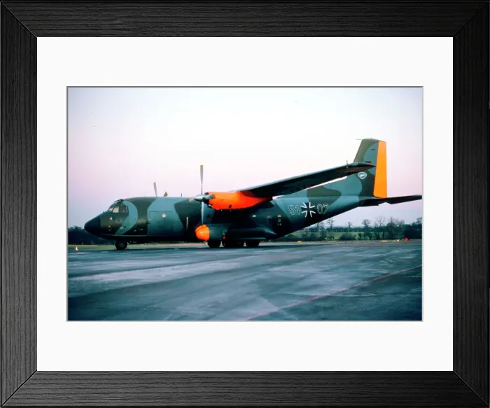 Framed Print : Transall C-160D 51+07 Framed Print : Transall C-160D 51+07