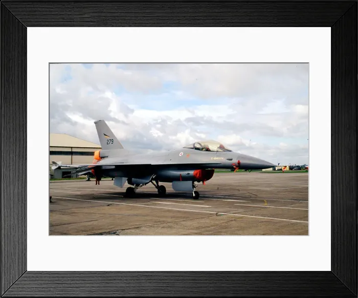 Framed Print : General Dynamics F-16A Fighting Falcon 279
