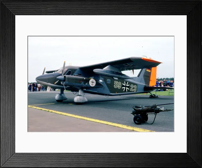 Framed Print : Dornier Do 28D-2 Skyservant 59+23 Framed Print : Dornier Do 28D-2 Skyservant 59+23