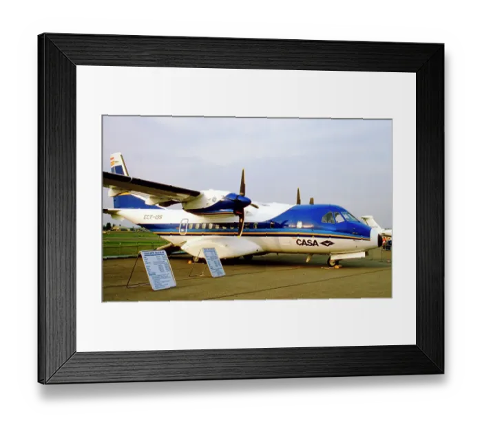 Framed Print : CASA-IPTN CN-235 ECT-135 Framed Print : CASA-IPTN CN-235 ECT-135