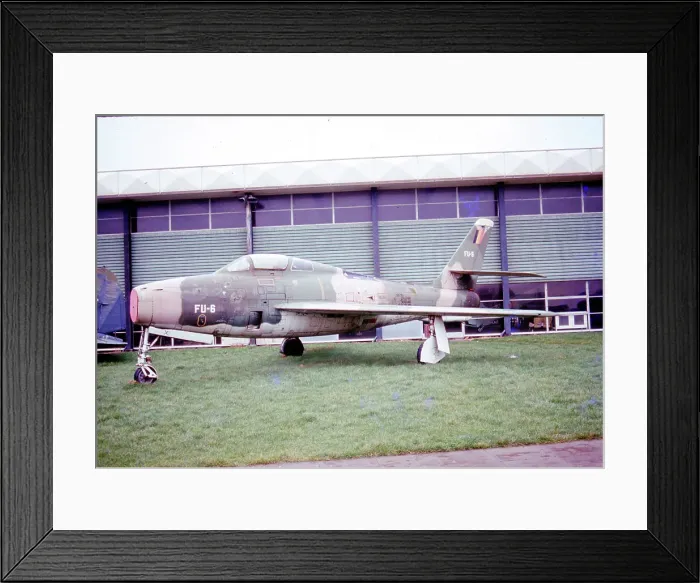 Framed Print : Republic F-84F-51-RE Thunderstreak FU-6 Framed Print : Republic F-84F-51-RE Thunderstreak FU-6