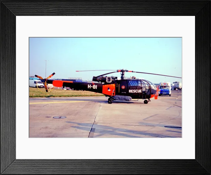 Framed Print : Aerospatiale SE. 3160 Alouette III H-81 Framed Print : Aerospatiale SE. 3160 Alouette III H-81